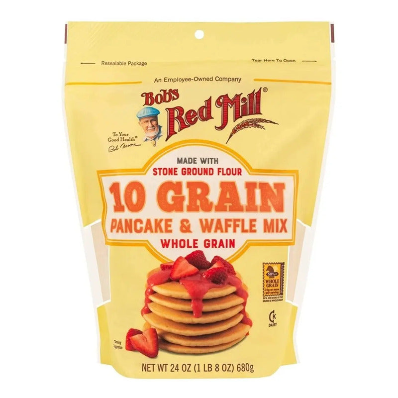Bobs Red Mill 10 Grain Pancake & Waffle Mix Integral 680g