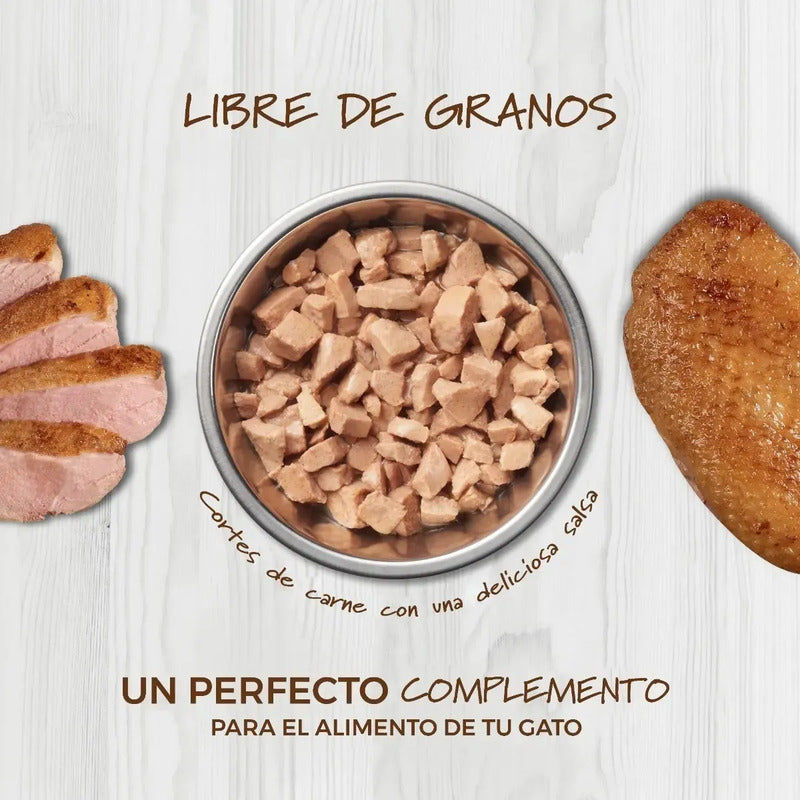 Alimento Healthy Cravings Para Gato, Pack 12 Sobres De 85 G
