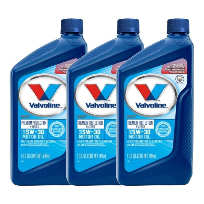 Aceite De Motor 1/4 Valvoline Multigrado 5w-30 3litros