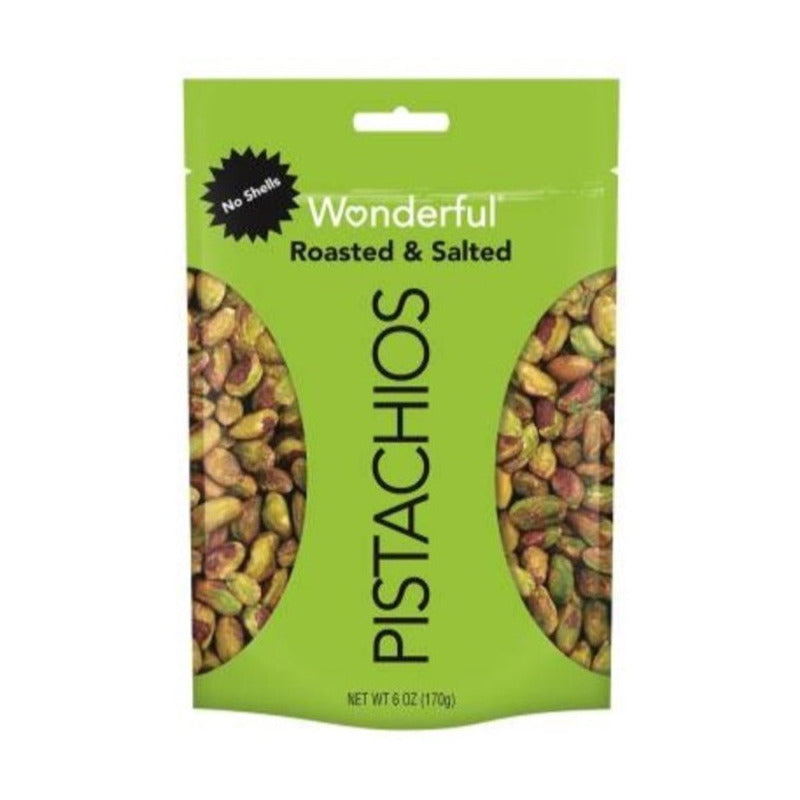 Pistaches Wonderful Asados Y Salados 170g 3pzas