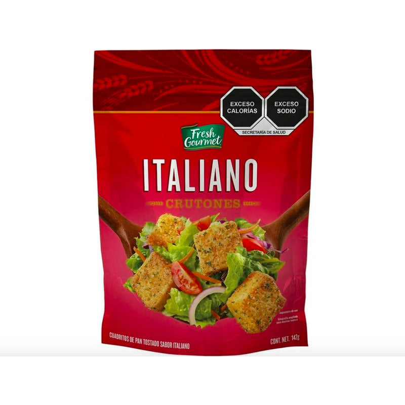 Crutones Fresh Gourmet Sabor Italiano 142 G