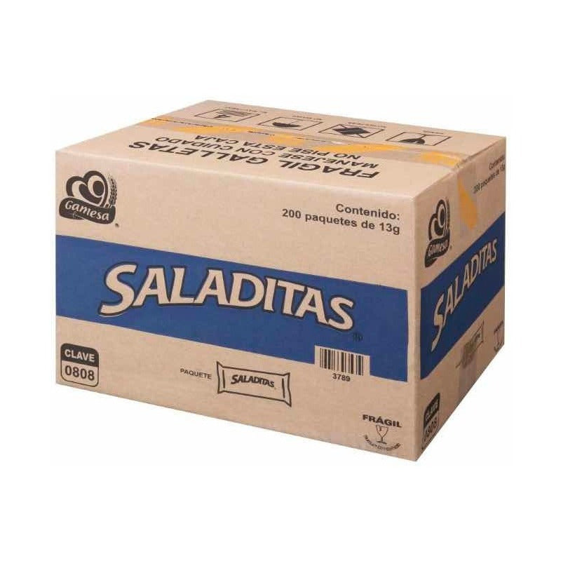 Galletas Saladitas Gamesa De 13g (200piezas)
