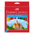 Lápices De Colores Faber-castell Hexagonal De 24 Piezas Varios