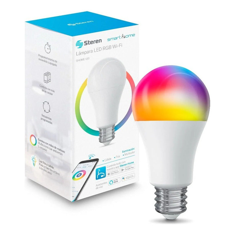Foco Led Wi-fi Rgb+w Multicolor De 10 W Rgb