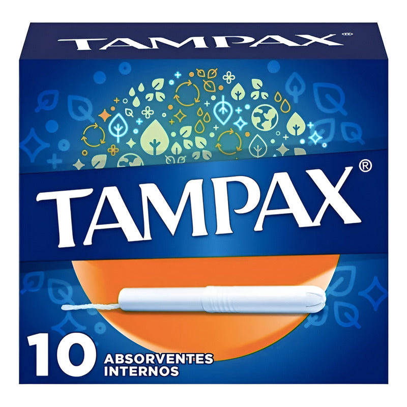 Tampones Tampax Super Plus Flujo Muy Abundante 3 Paq D 10 Pz