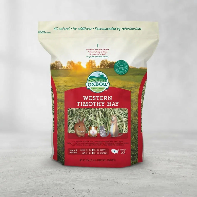 Oxbow Heno Timothy Para Pequeños Mascotas, 425g