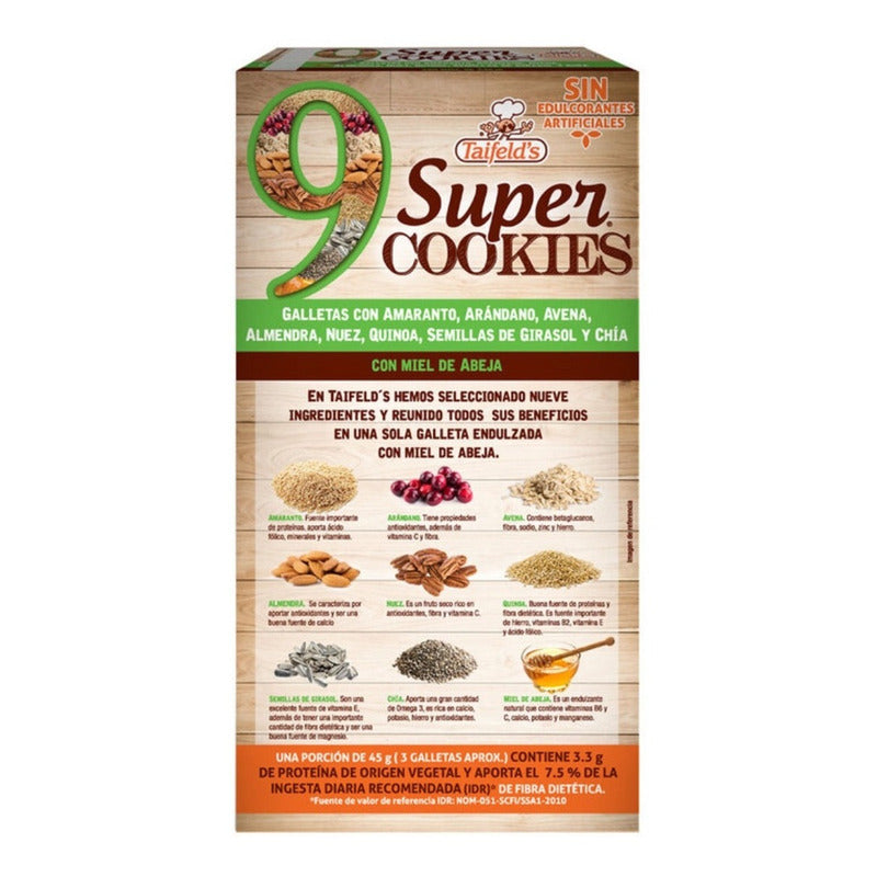 Taifelds Galletas De Trigo Con Semillas Y Nueces 630 G