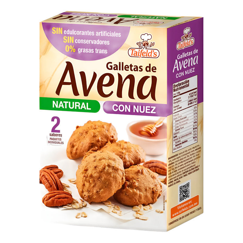 Galletas De Avena Natural Y Nuez Taifelds  1kg