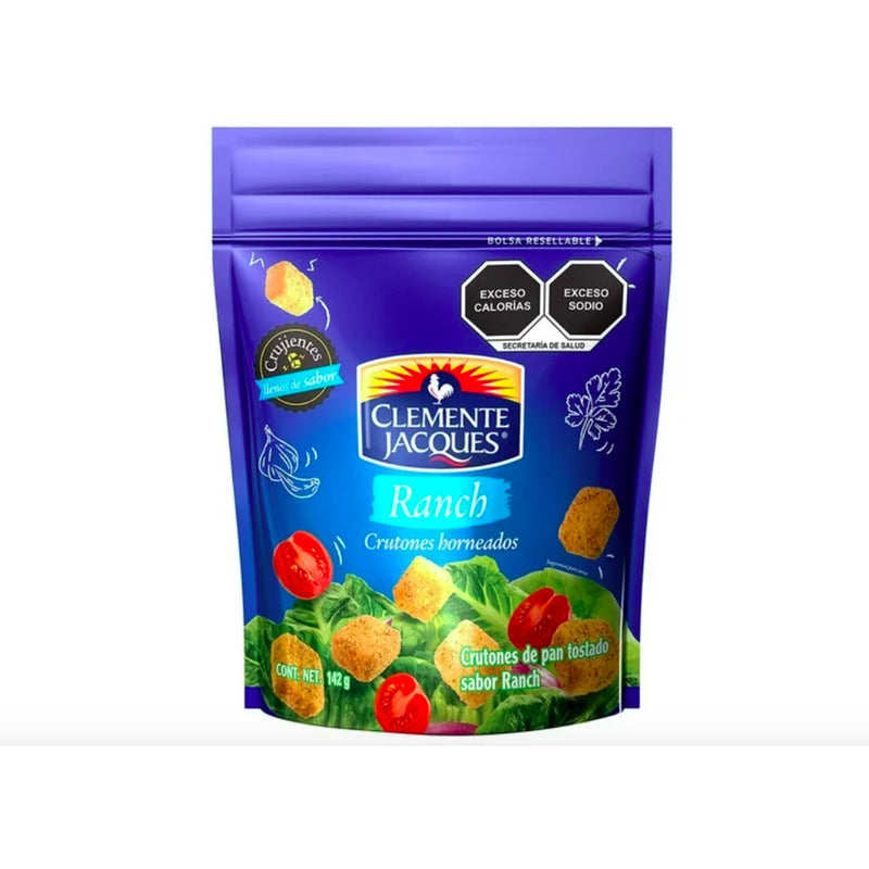 Crutones Clemente Jacques Sabor Ranch Horneados 142 G