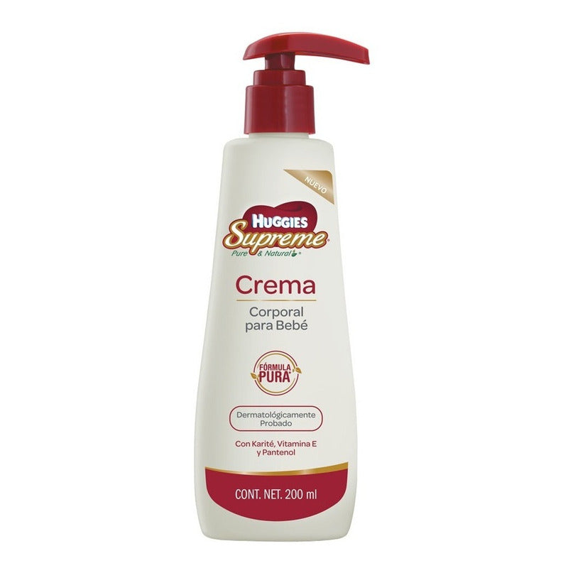3 Pzas De Crema Corporal Huggies 200ml