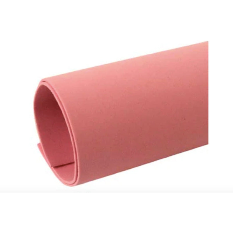 Papeleria Placa De Fomi Color Rosa 20 Piezas De 49x49cm