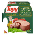 Atún Solido En Aceite Con Agua Gourmet Tuny 12 Pzas De 140gr