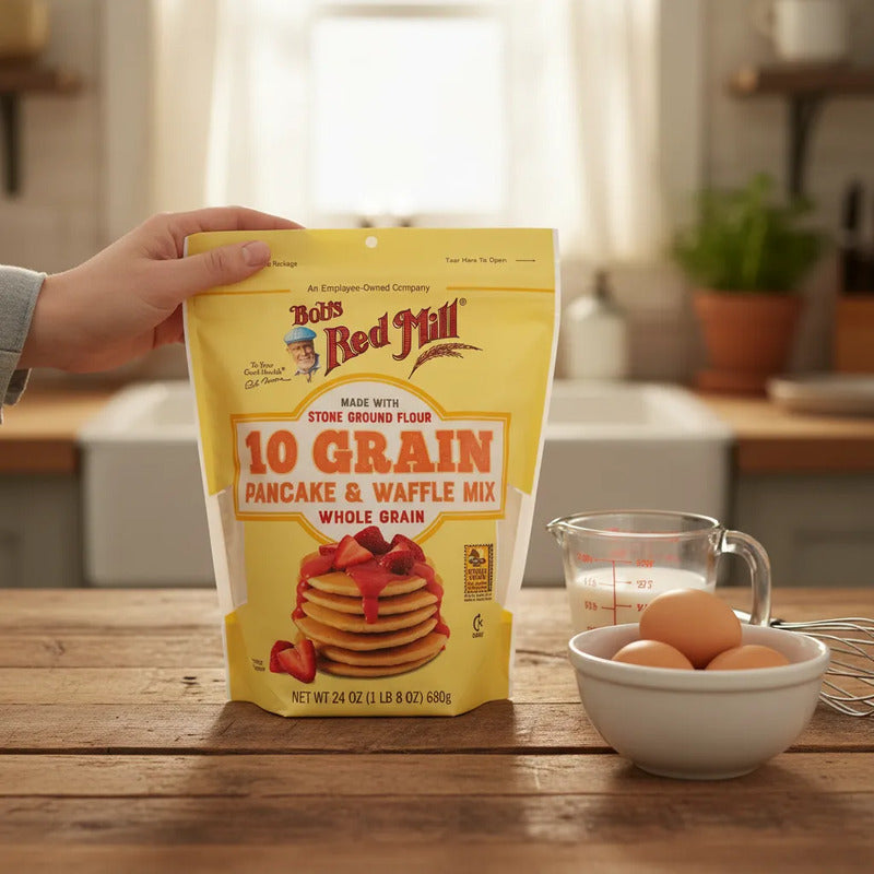 Bobs Red Mill 10 Grain Pancake & Waffle Mix Integral 680g