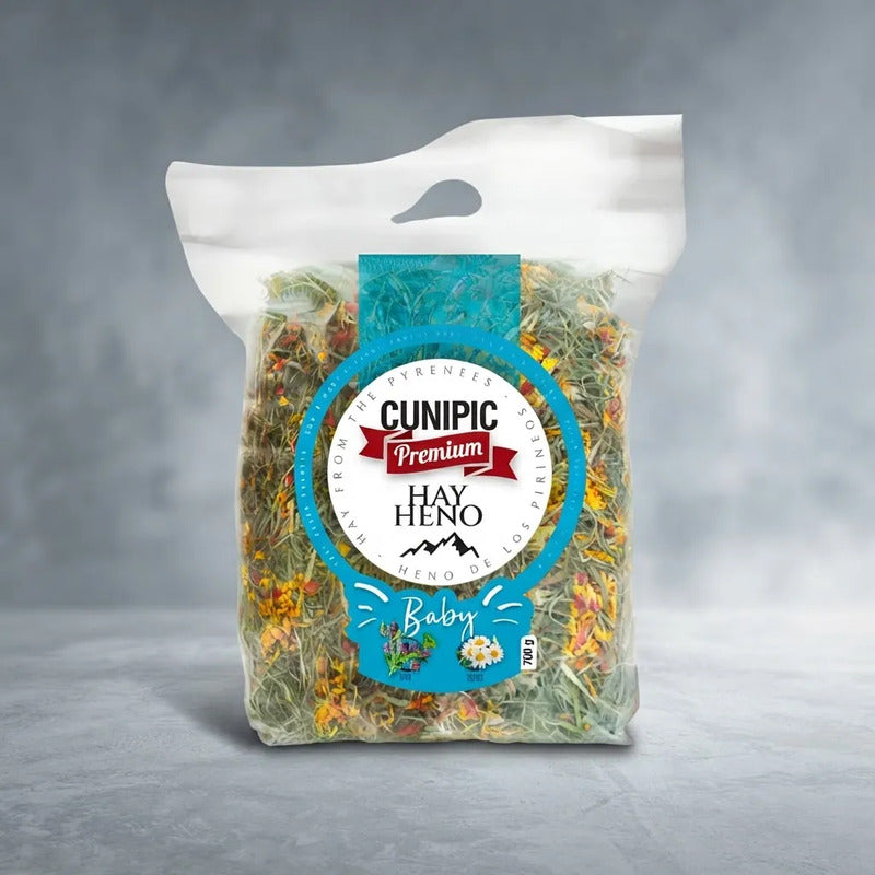Cunipic Heno Premium Pirineos Para Conejo Junior, 700 G