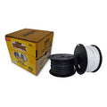 Cable Indiana Calibre 10 Negro Y Blanco 50 Y 50m Blanco/negro