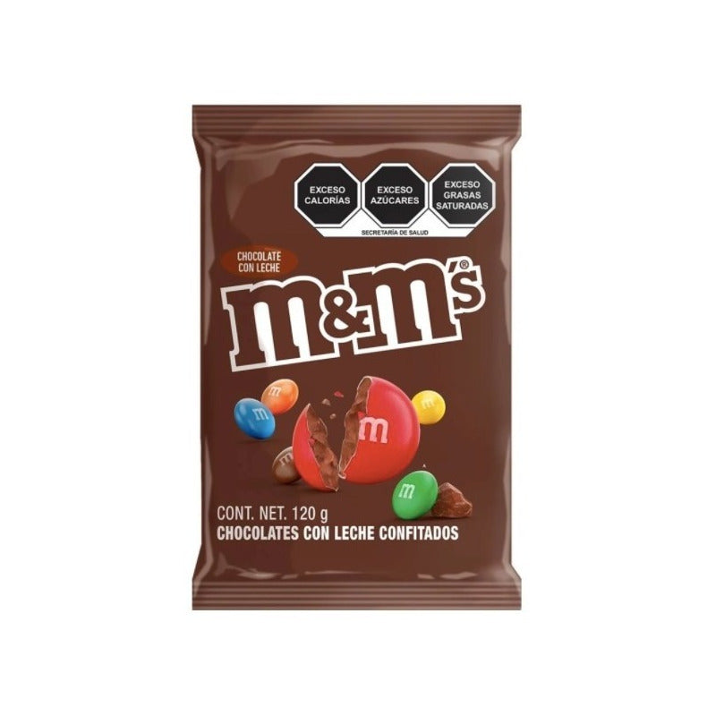 Chocolates M&m´s Con Leche Confitados 120g D