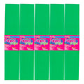 Papel Crepe Color Verde Limon De 50cm X 2m 5 Pliegos Verde Lima Papel Crepe