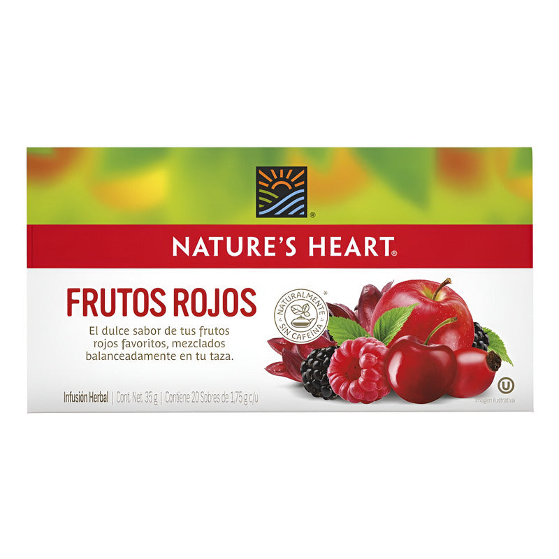 Té De Frutos Rojos, Nature's Heart, 20 Sobres