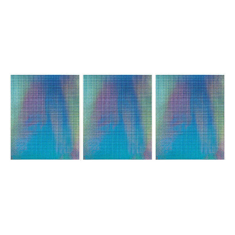 Papel Holográfico Diseño Olas Color Azul Claro 40x50cm 15pz Azul Claro Papel Holográfico Diseño Olas Color Azul Claro