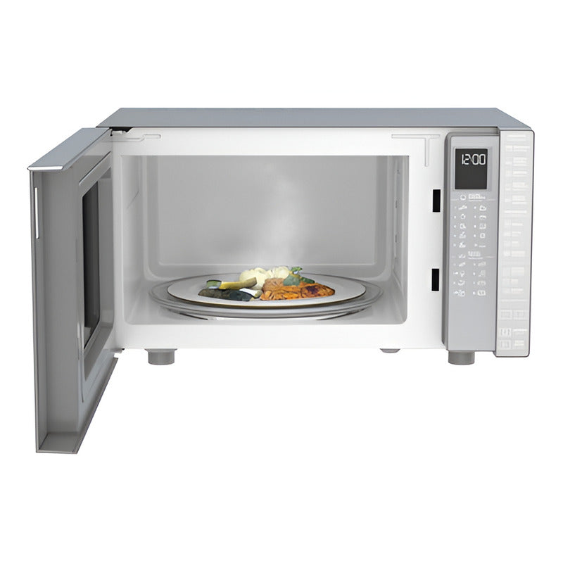 Horno De Microondas Whirlpool Wm1811d 30l 1.1 Ft³ Acabado Espejo Electrico De Mesa Estante Plato