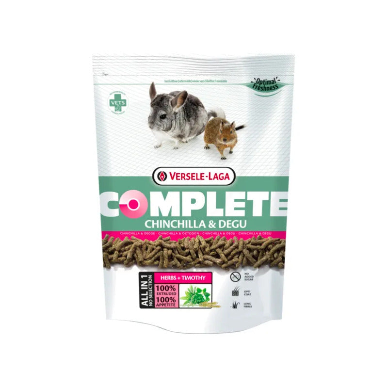 Versele Laga Complete Alimento Para Chinchilla Y Degu, 500 G