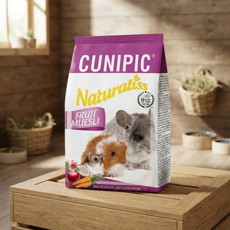 Premios Muesli De Frutas Para Pequeños Mamíferos, 60 G