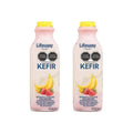 Bebida Lifeway Kefir Sabor Fresa Plátano 2 Piezas De 946ml