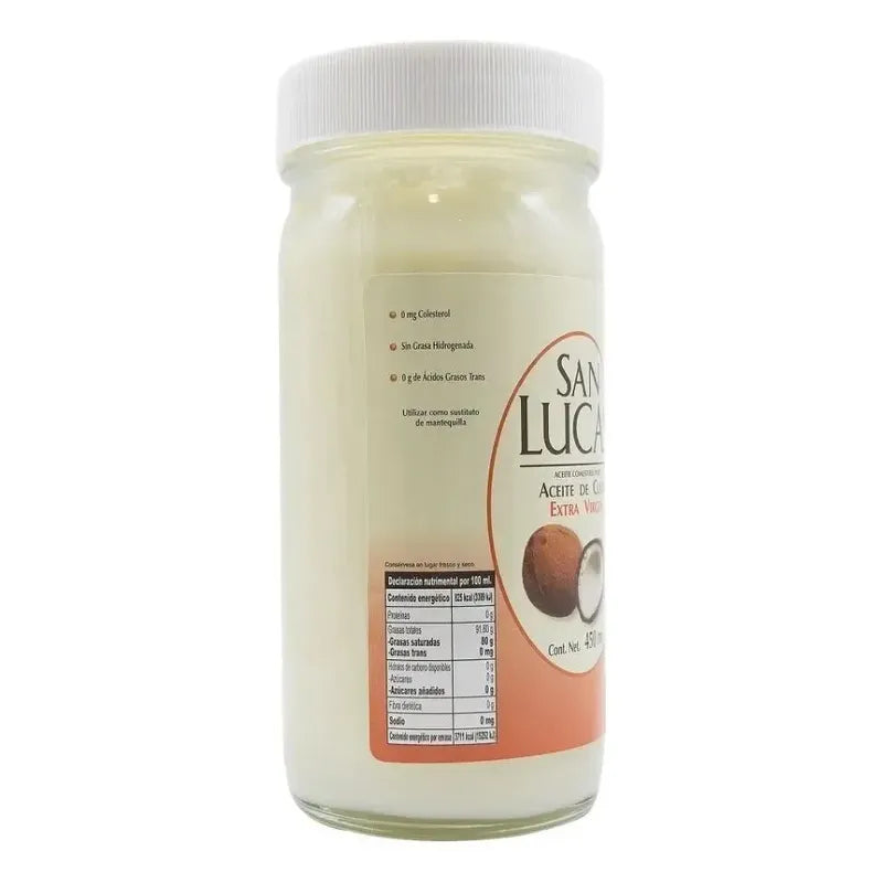 Aceite De Coco San Lucas Extra Virgen 450ml