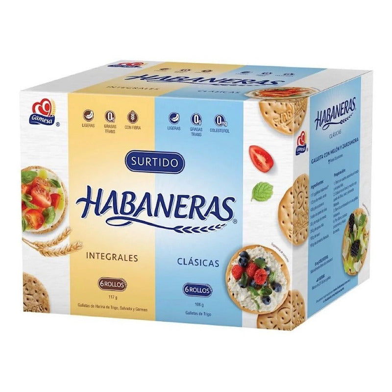 Habaneras Gamesa Surt Clásicas E Integrales 12 Pzs (2 Cajas)