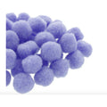 Mercería Pom Poms De 19mm Color Lavanda 2 Paq De 100pz