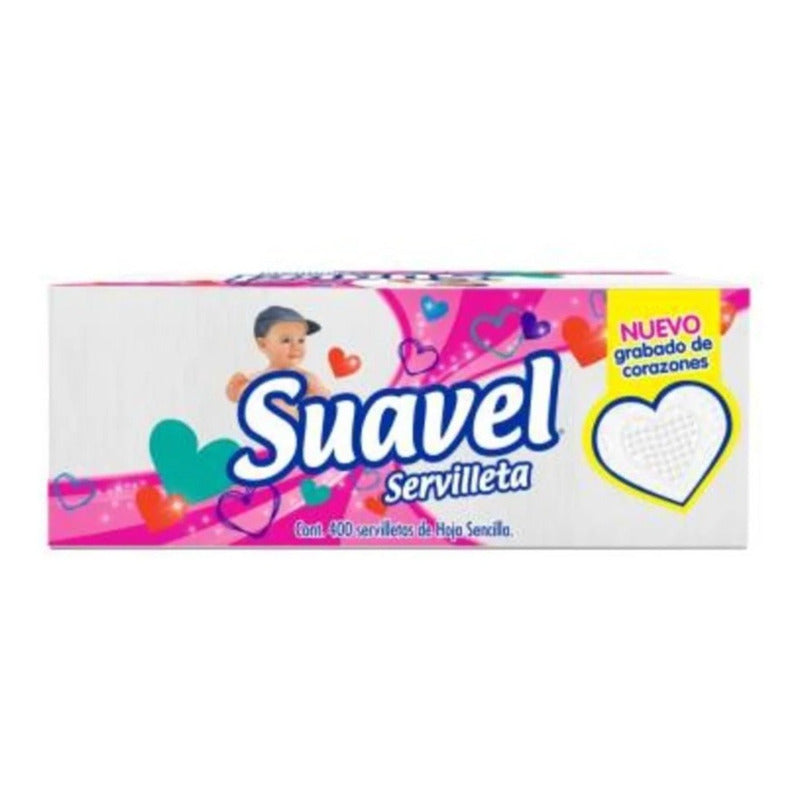 Servilletas Suavel Blancas 4pzas