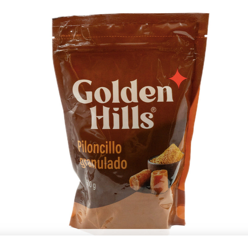 Piloncillo Granulado Golden Hills 3 Bolsas De 500gr