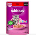 Alimento Gato Whiskas Gatitos Soufflé Res 85g (6 Sobres)