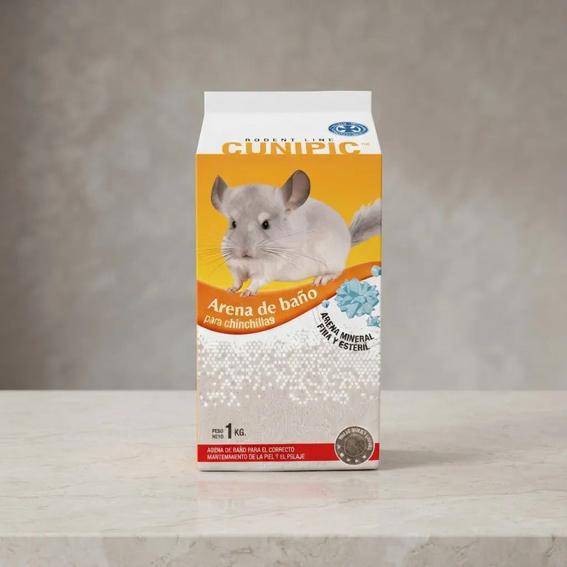 Cunipic Arena De Baño Para Chinchilla, 1 Kg