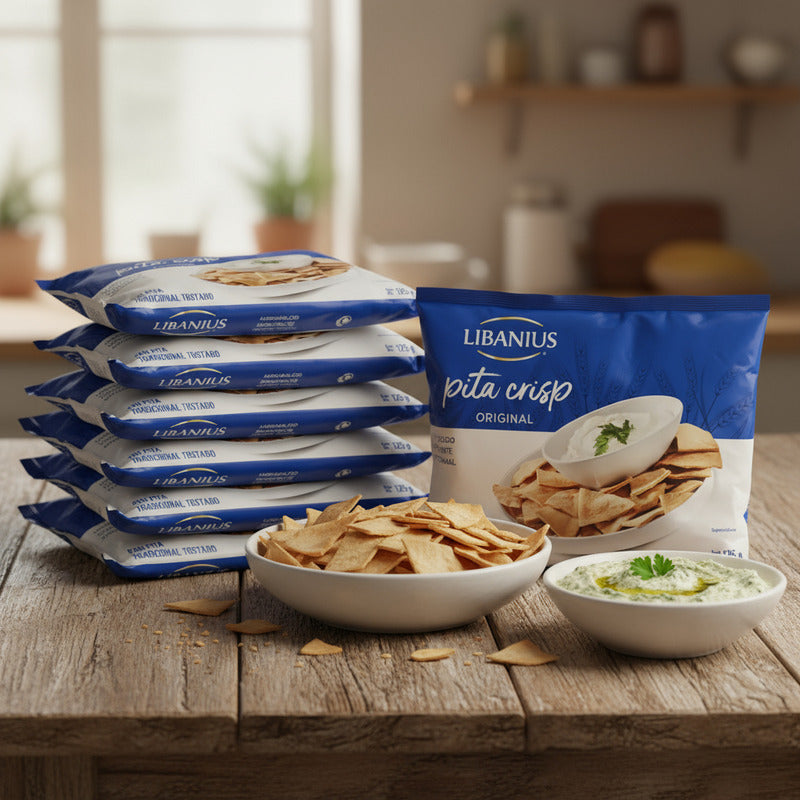 Pita Crisp Libanius Original 6 Piezas De 125gr