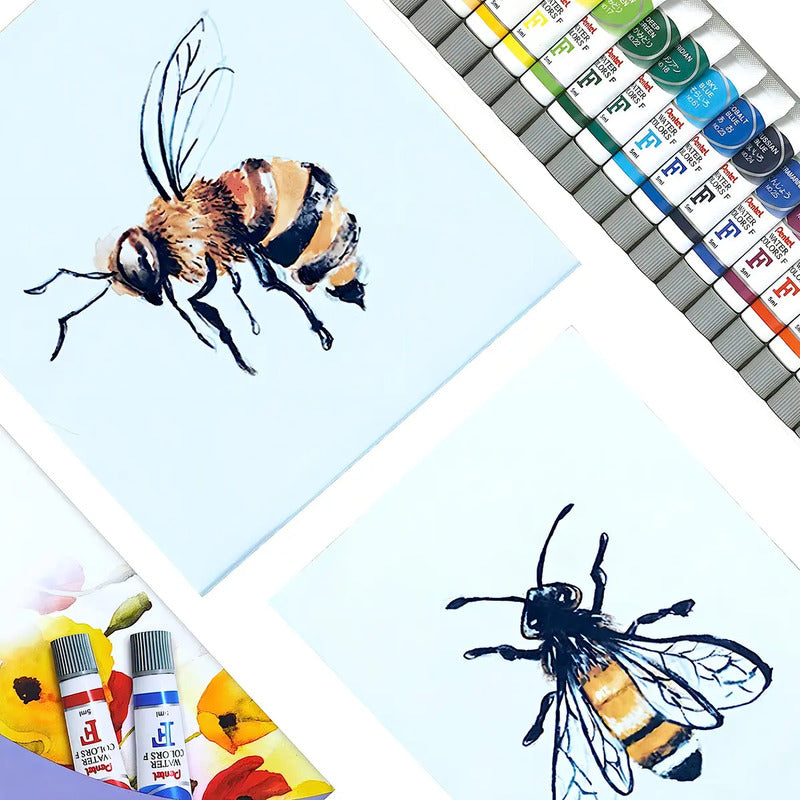 Set De Acuarelas Pentel Arts, Paquete De 24 Colores Surtidos