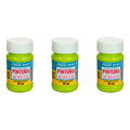 Pintura Acrílica Alta Calidad Color Limón Claro 3 Pz De 35ml Limon Claro