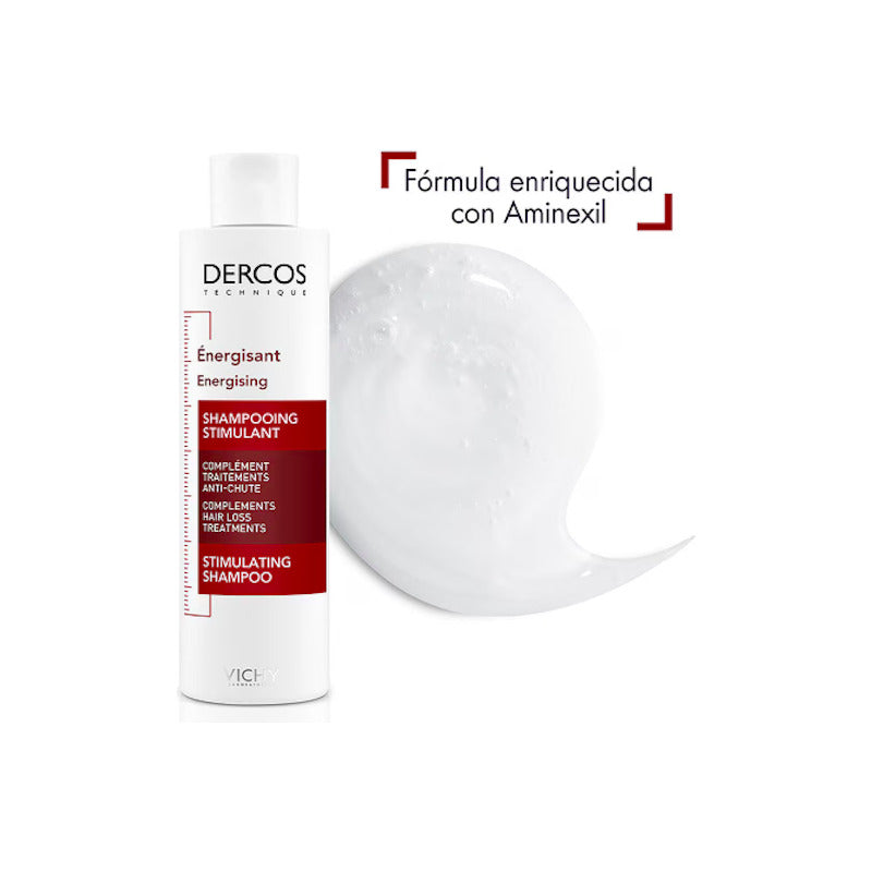Shampoo Anticaída Para Cabello Estimulante Vichy Dercos