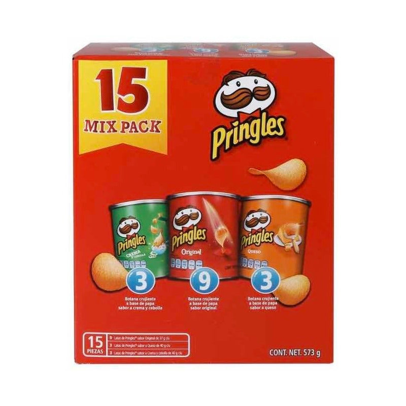 Pringles Mix 15 Piezas