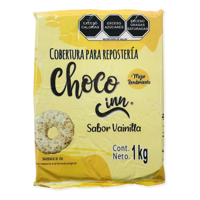 Cobertura Vainilla 1 Kg Choco Inn Para Repostería Y Pastelería