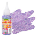 Diamantina Pegamento Brilla Pega Morado Claro 1 Pza De 50ml Morado Claro