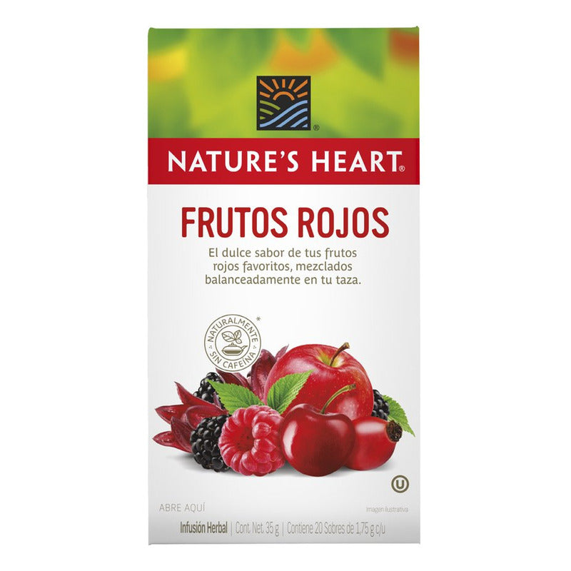 Té De Frutos Rojos, Nature's Heart, 20 Sobres