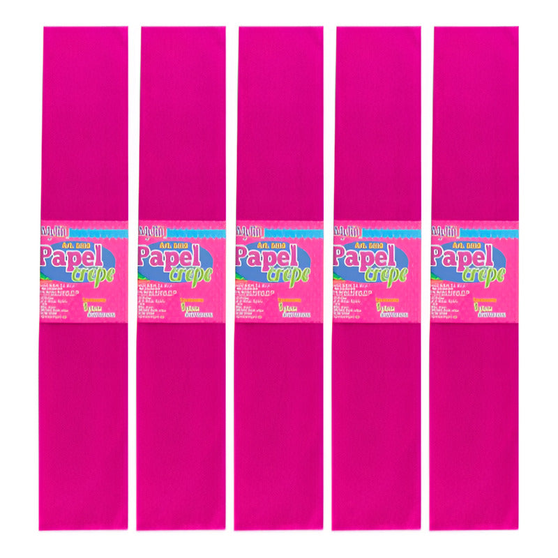 Papel Crepe Color Lavanda De 50cm X 2m 20 Pliegos Lavanda Papel Crepe