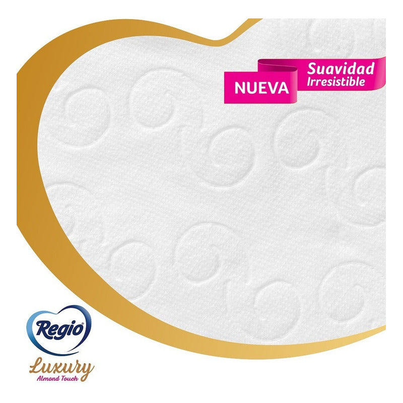 Papel Higiénico Regio Luxury Almond Touch 32 Rollos