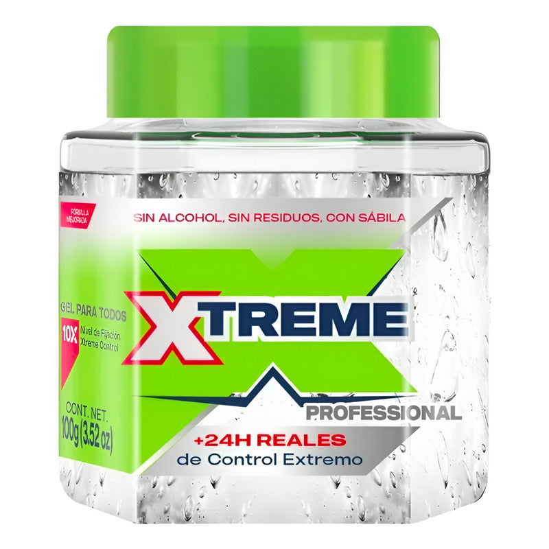 Gel Fijador Para Cabello Xtreme Professional 6 Pzas De 100g
