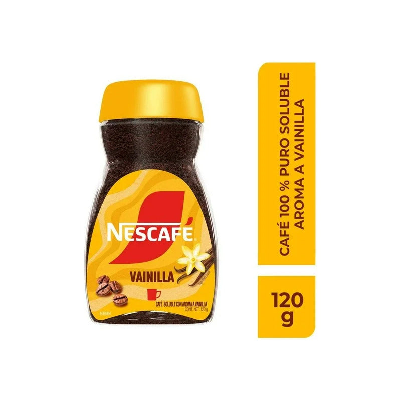 Café Soluble Nescafé Clásico Aroma A Vainilla 120g (2pzs)