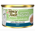 Fancy Feast Gourmet Naturals P/gato Sabor Atún 3pz De 85g