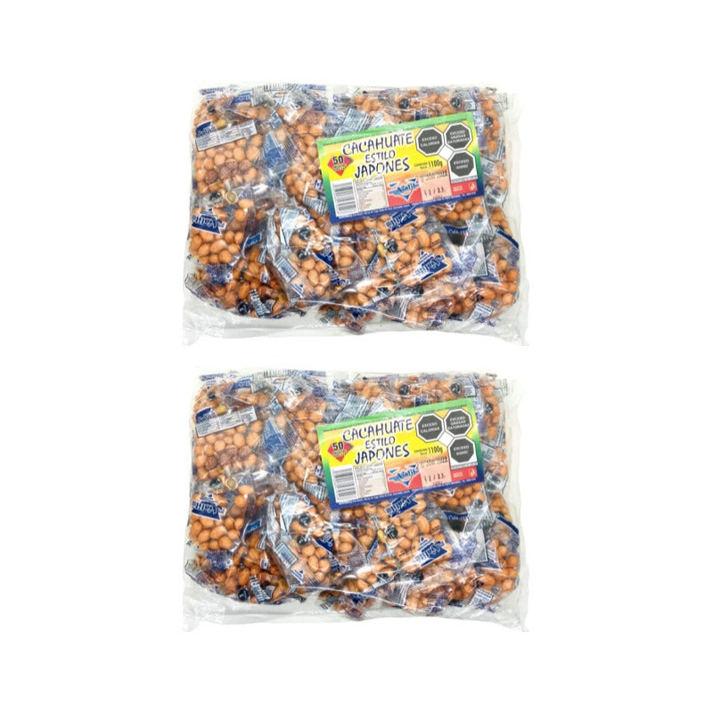 Cacahuate Japonés 22g Chico Con 50pzs (2pzas)