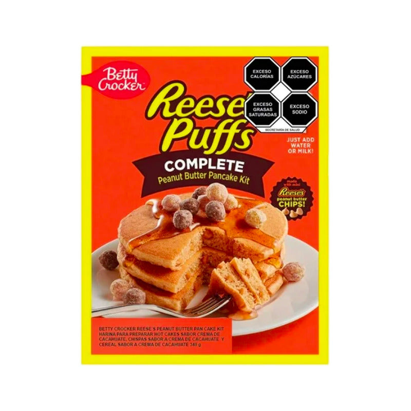 Harina Para Hotcakes Con Chispas De Reeses 3 Piezas De 340g