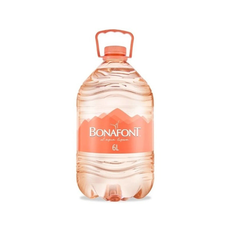 Agua Bonafont Natural 6 L (2 Botellas)